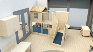 Planung Kita-Gruppenraum © Hand in Hand-Werk gGmbH