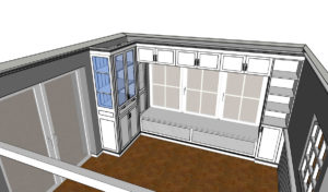 Planung Wohnzimmer mit Sitzfenster © Hand in Hand-Werk gGmbH
